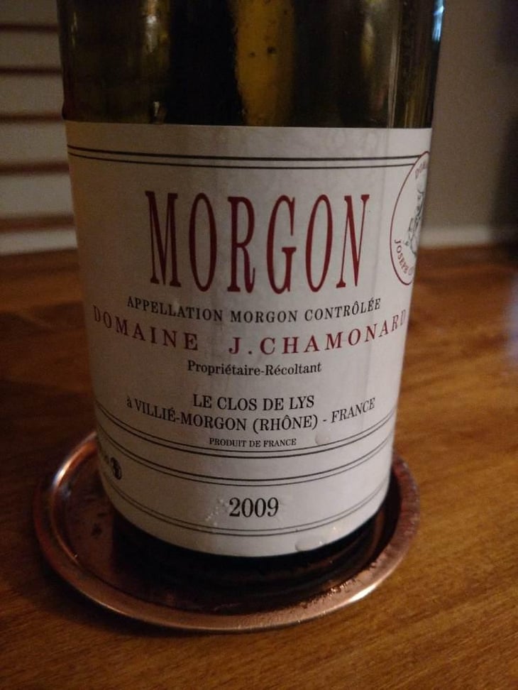 Morgon Le Clos de Lys - Domaine Chamonard - Jean-Claude, Jeanne & Geneviève Chanudet 