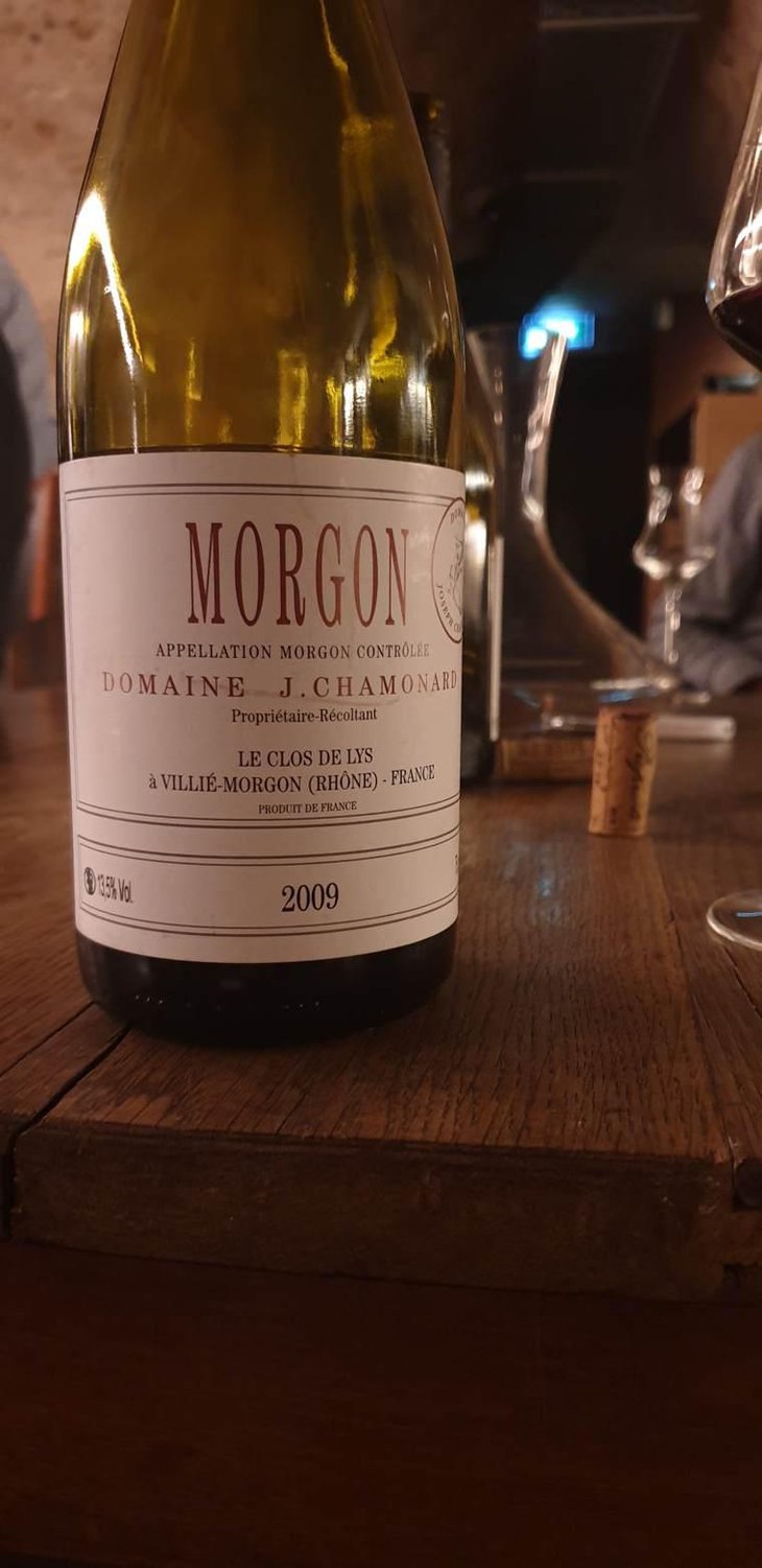 Morgon Le Clos de Lys - Domaine Chamonard - Jean-Claude, Jeanne & Geneviève Chanudet 
