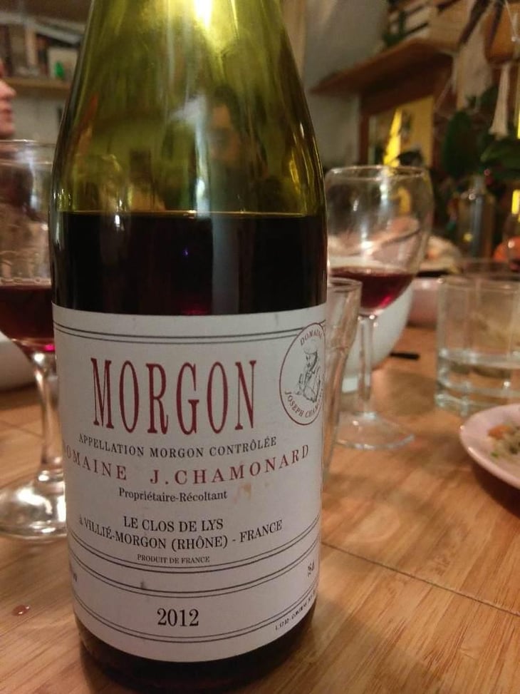 Morgon Le Clos de Lys - Domaine Chamonard - Jean-Claude, Jeanne & Geneviève Chanudet 