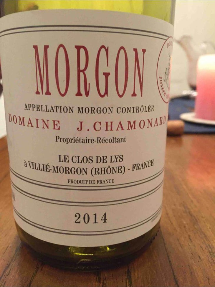 Morgon Le Clos de Lys - Domaine Chamonard - Jean-Claude, Jeanne & Geneviève Chanudet 
