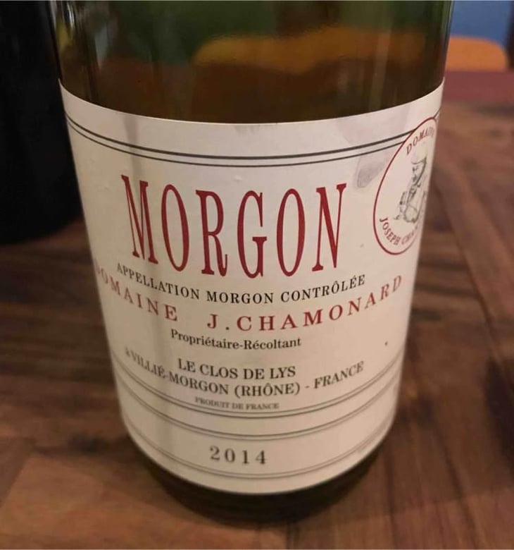 Morgon Le Clos de Lys - Domaine Chamonard - Jean-Claude, Jeanne & Geneviève Chanudet 