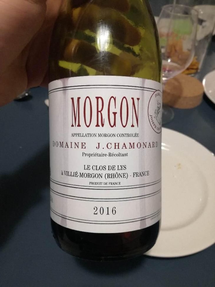 Morgon Le Clos de Lys - Domaine Chamonard - Jean-Claude, Jeanne & Geneviève Chanudet 