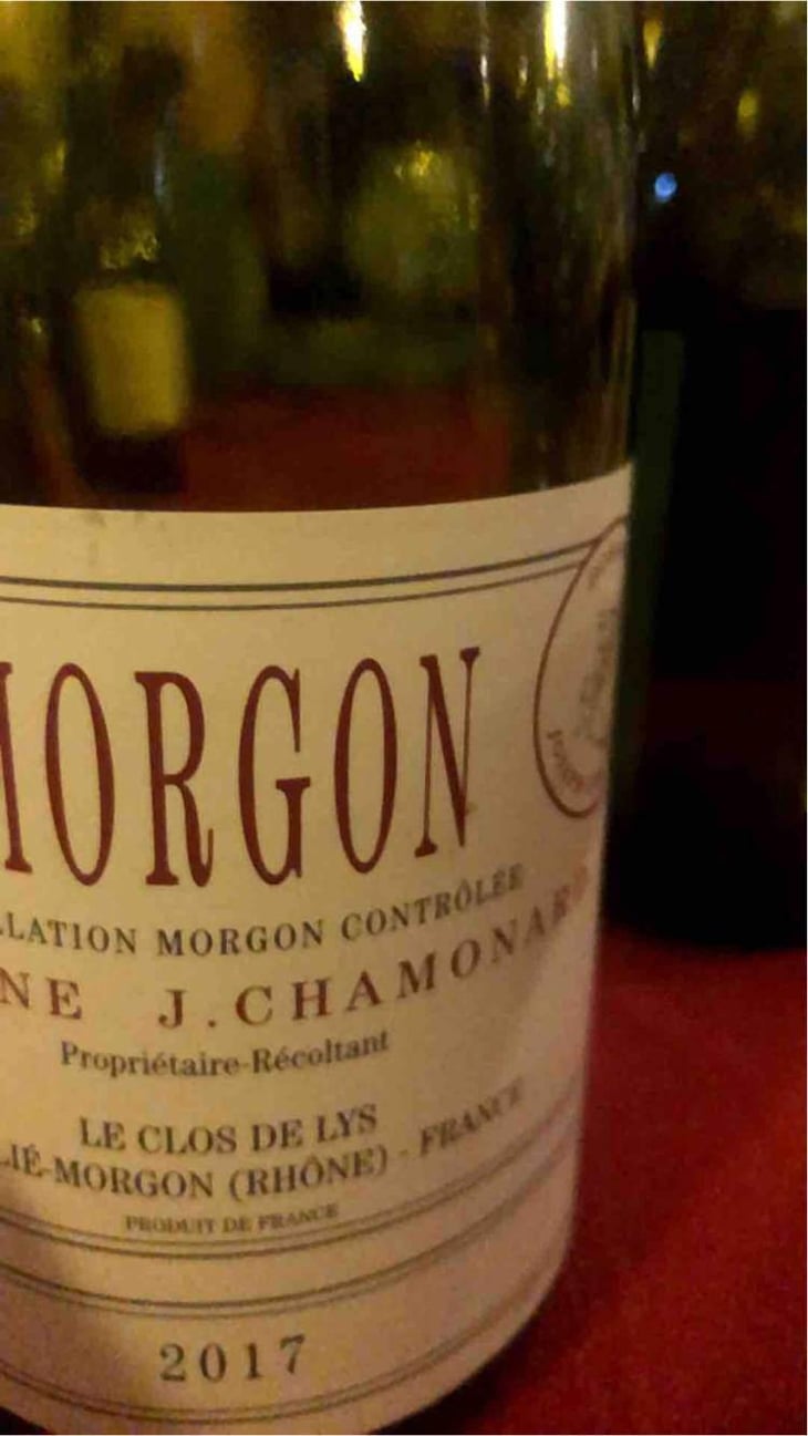 Morgon Le Clos de Lys - Domaine Chamonard - Jean-Claude, Jeanne & Geneviève Chanudet 