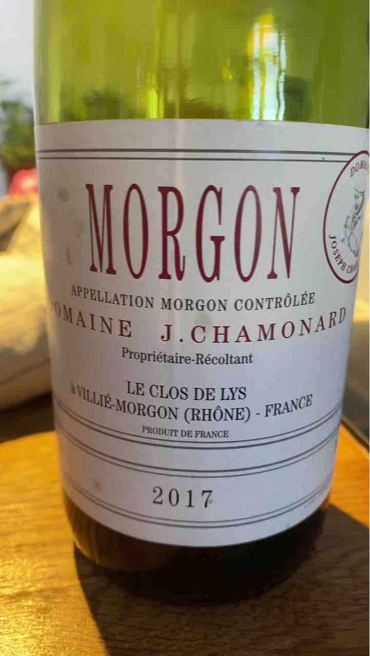 Morgon Le Clos de Lys - Domaine Chamonard - Jean-Claude, Jeanne & Geneviève Chanudet 