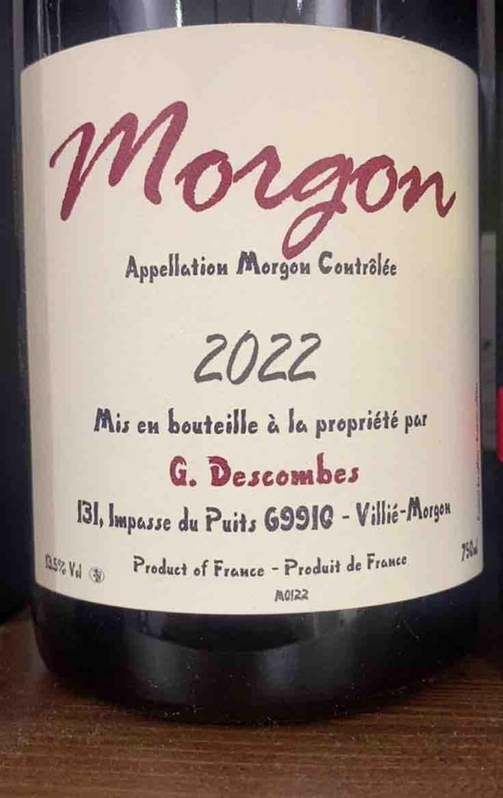 Morgon - Georges Descombes - Georges Descombes 