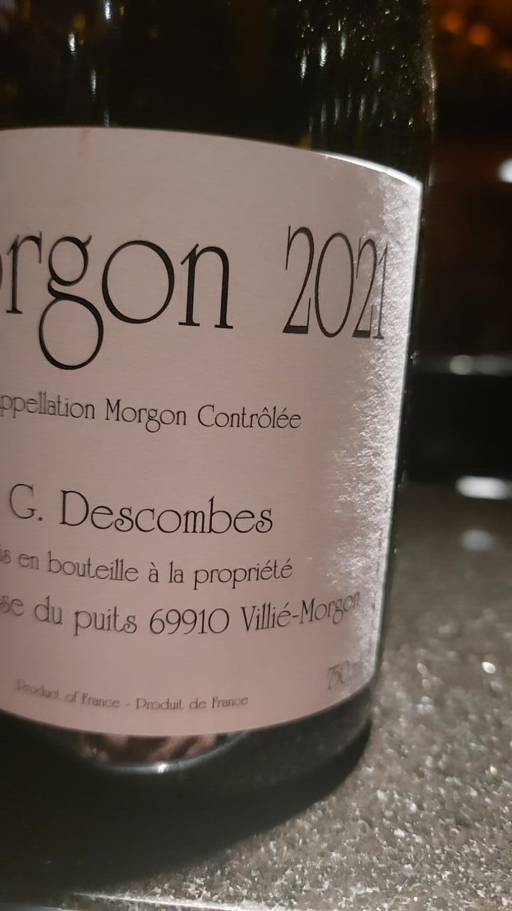 Morgon Vieilles Vignes - Georges Descombes - Georges Descombes 
