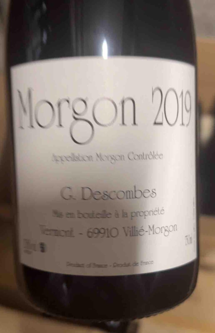 Morgon Vieilles Vignes - Georges Descombes - Georges Descombes 