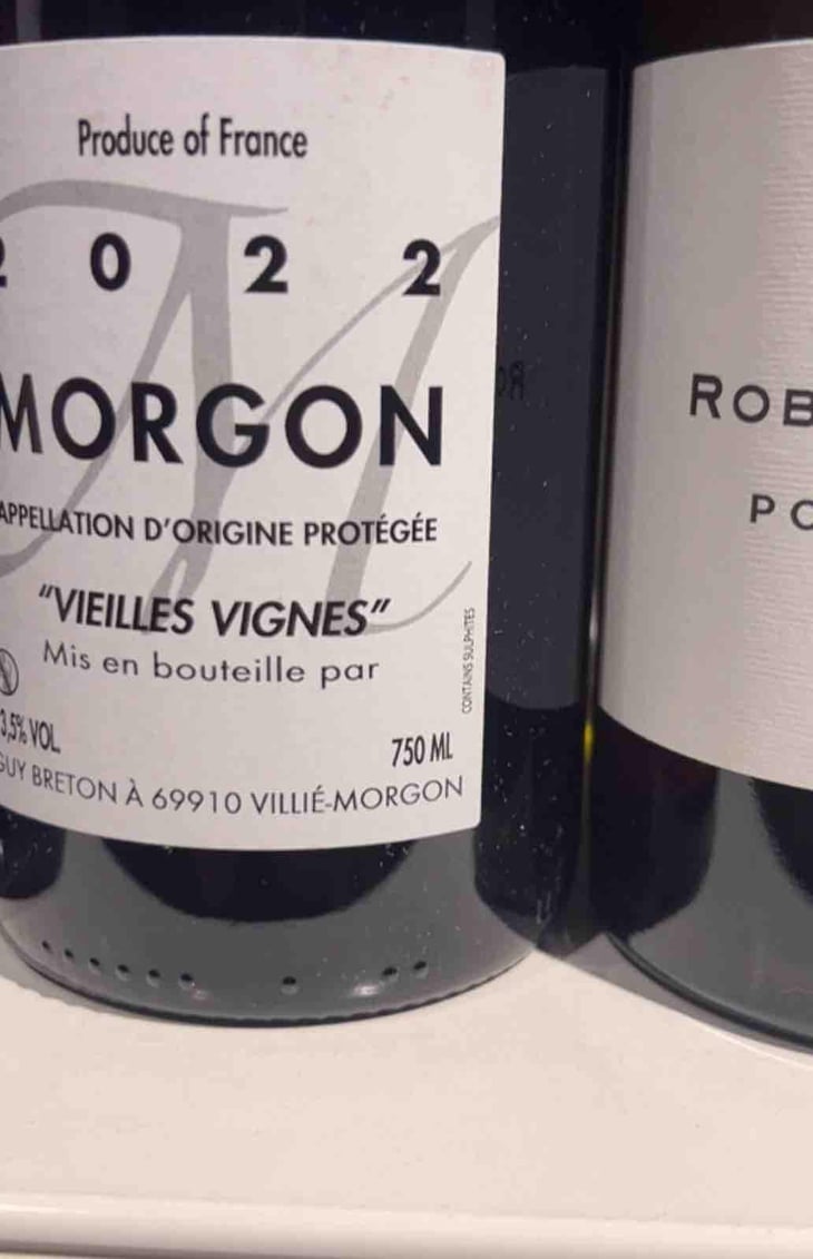 Morgon Vielles Vignes - Domaine Guy Breton - P'tit Max - Guy Breton 