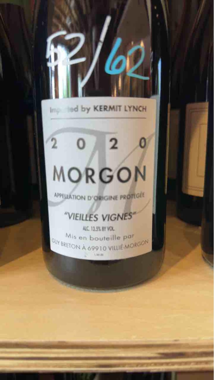 Morgon Vielles Vignes - Domaine Guy Breton - P'tit Max - Guy Breton 