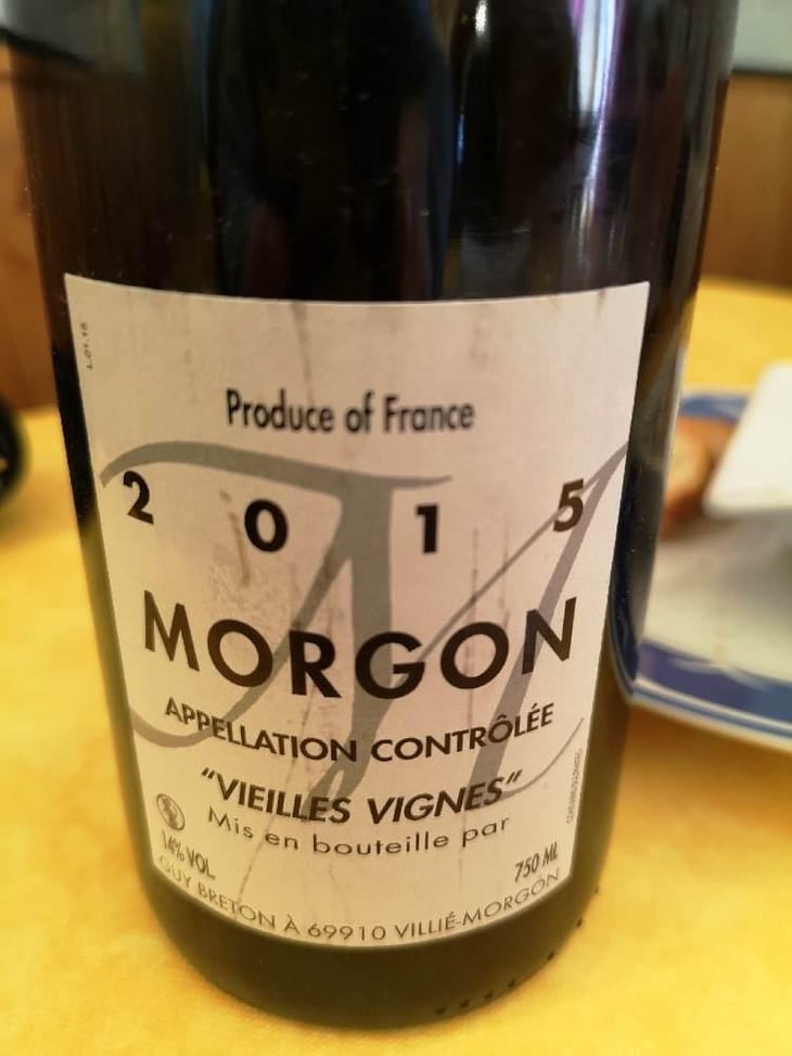 Morgon Vielles Vignes - Domaine Guy Breton - P'tit Max - Guy Breton 
