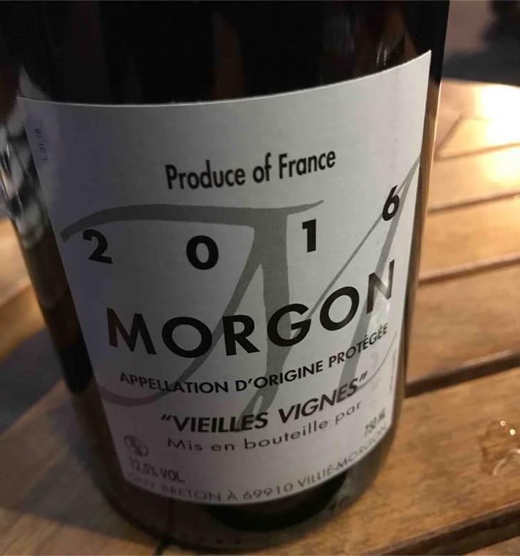Morgon Vielles Vignes - Domaine Guy Breton - P'tit Max - Guy Breton 