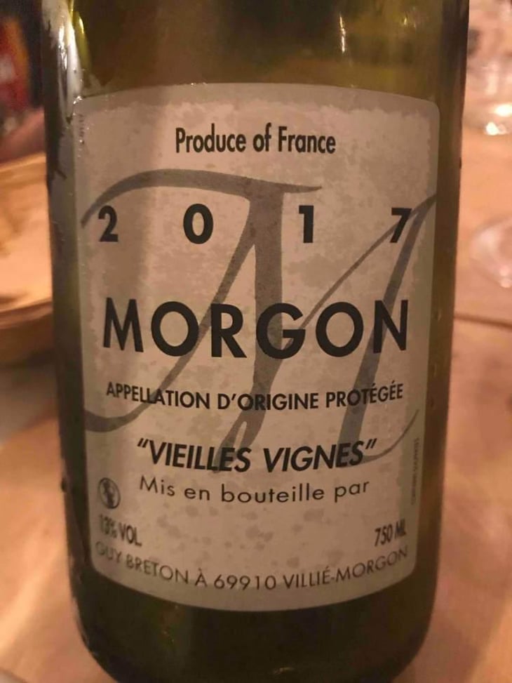Morgon Vielles Vignes - Domaine Guy Breton - P'tit Max - Guy Breton 
