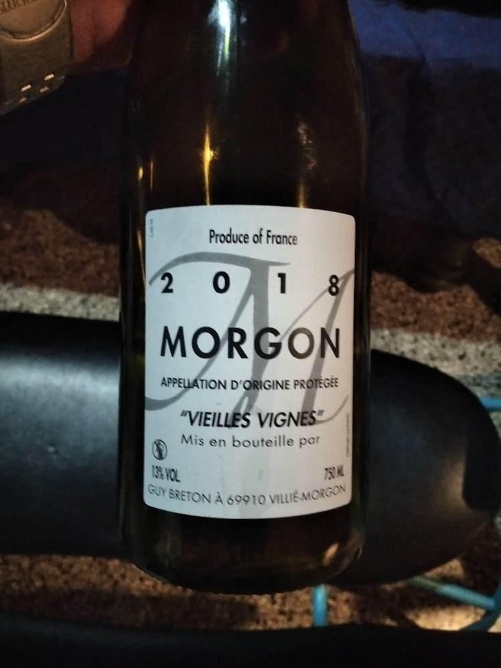 Morgon Vielles Vignes - Domaine Guy Breton - P'tit Max - Guy Breton 