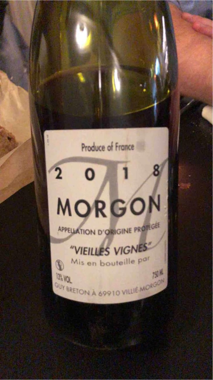 Morgon Vielles Vignes - Domaine Guy Breton - P'tit Max - Guy Breton 