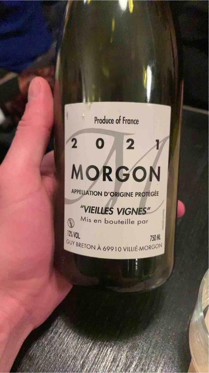 Morgon Vielles Vignes - Domaine Guy Breton - P'tit Max - Guy Breton 