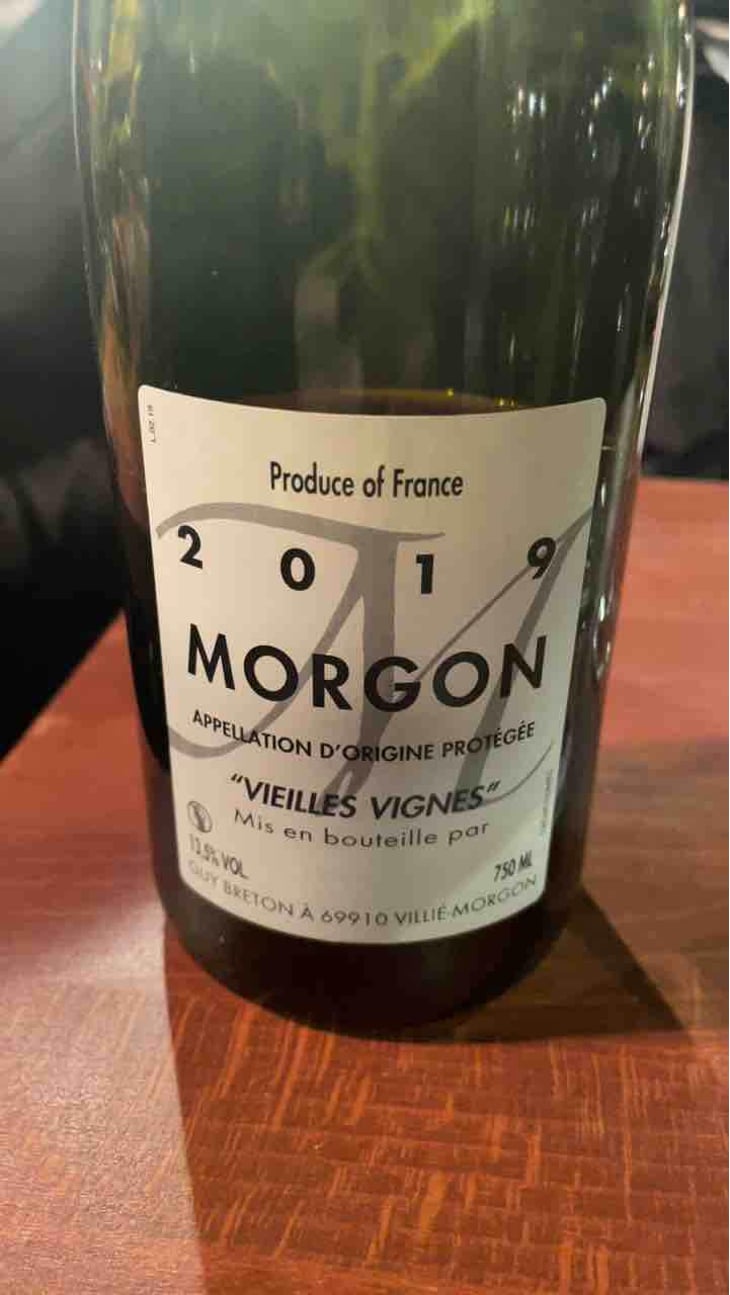 Morgon Vielles Vignes - Domaine Guy Breton - P'tit Max - Guy Breton 