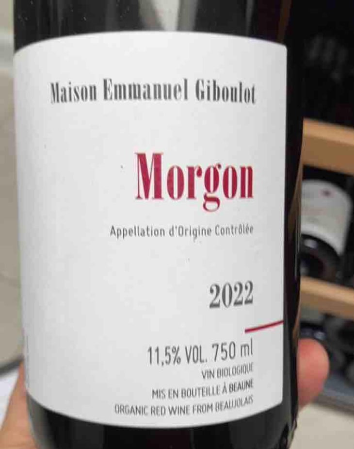 Morgon - Domaine Emmanuel Giboulot - Emmanuel Giboulot 