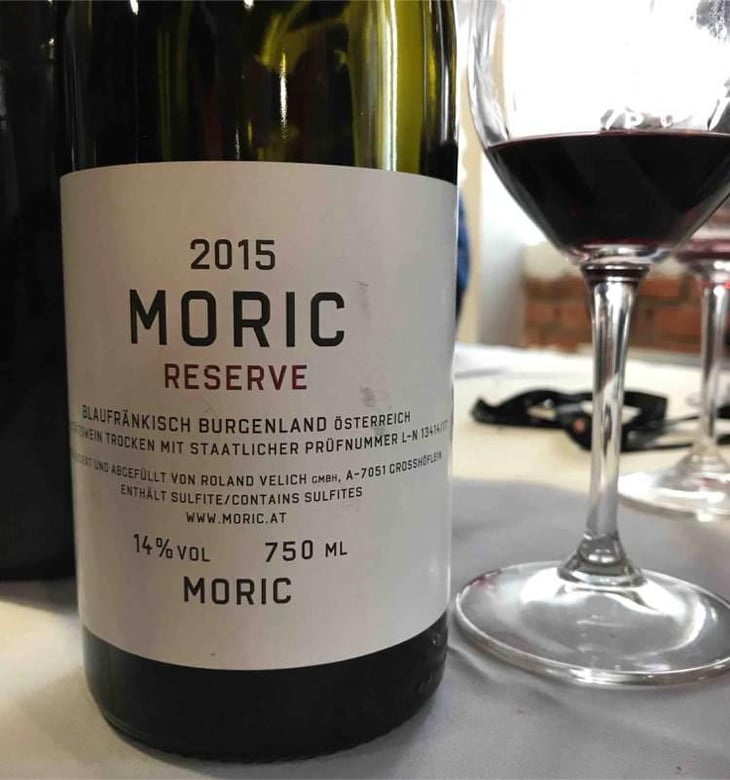 Moric Reserve - Weingut Moric - Roland Velich 