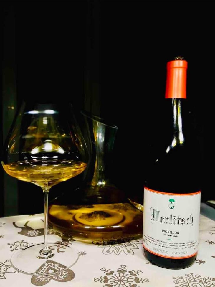 Morillon vom Opok - Weingut Werlitsch - Ewald & Brigitte Tscheppe 