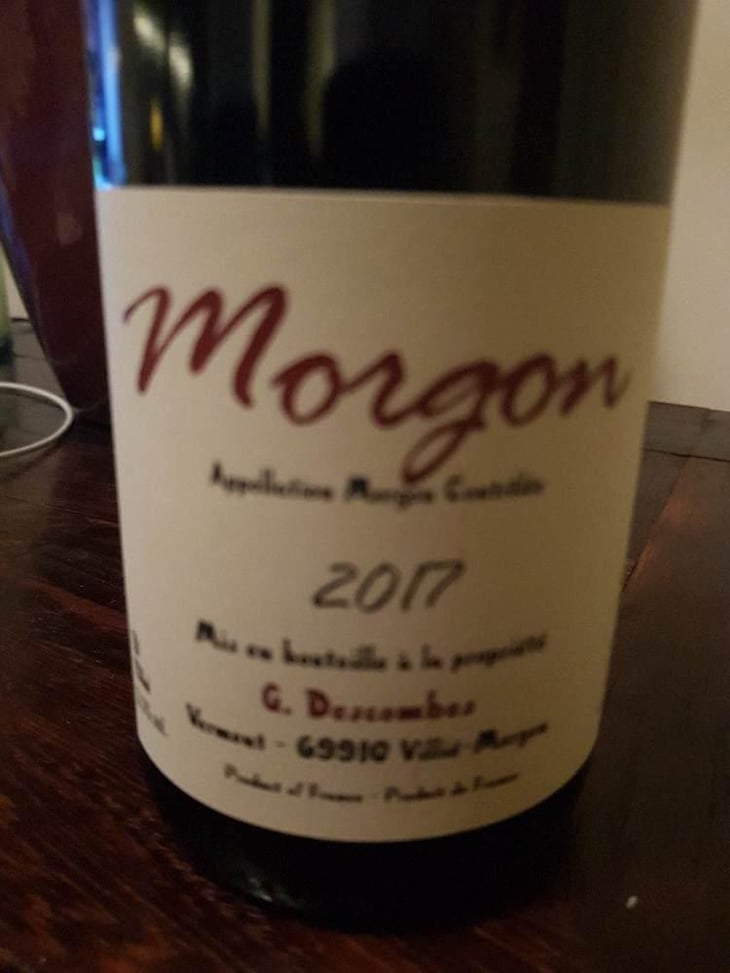 Morgon - Georges Descombes - Georges Descombes 