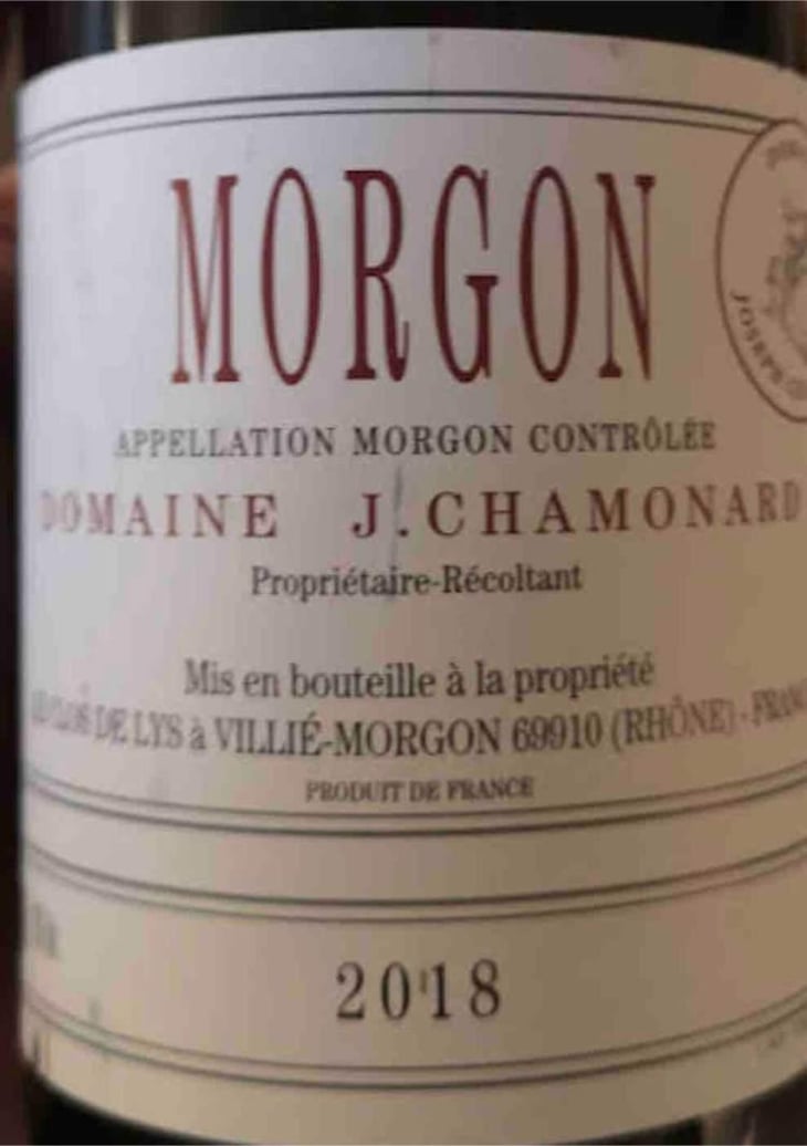 Morgon Le Clos de Lys - Domaine Chamonard - Jean-Claude, Jeanne & Geneviève Chanudet 
