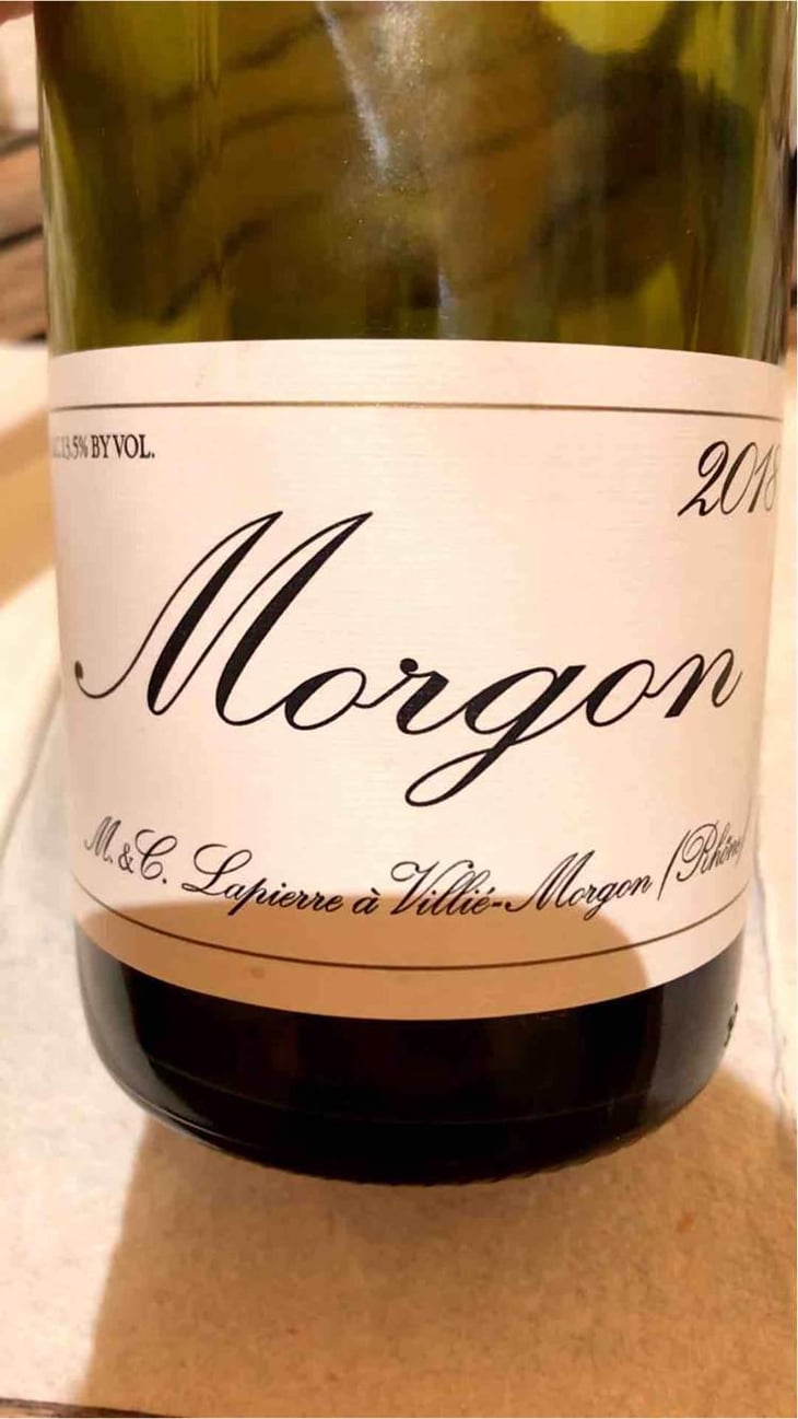 Morgon - Domaine Marcel Lapierre - Mathieu & Camille Lapierre 