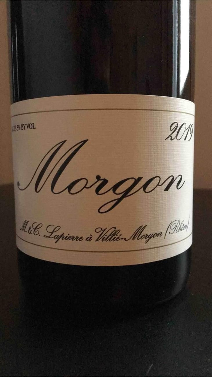 Morgon - Domaine Marcel Lapierre - Mathieu & Camille Lapierre 