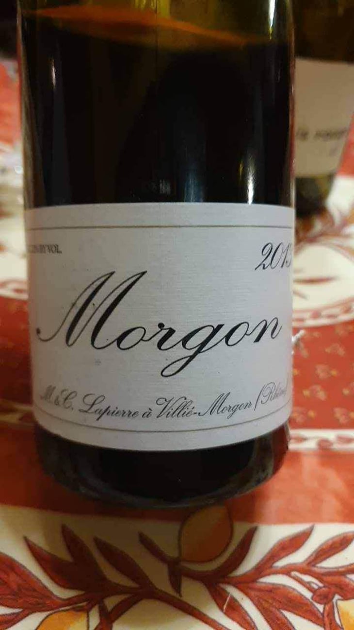 Morgon - Domaine Marcel Lapierre - Mathieu & Camille Lapierre 