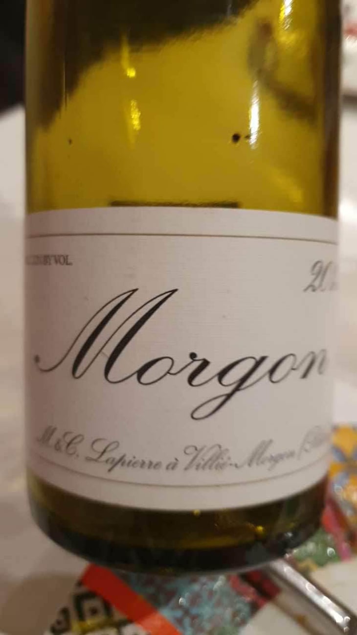 Morgon - Domaine Marcel Lapierre - Mathieu & Camille Lapierre 