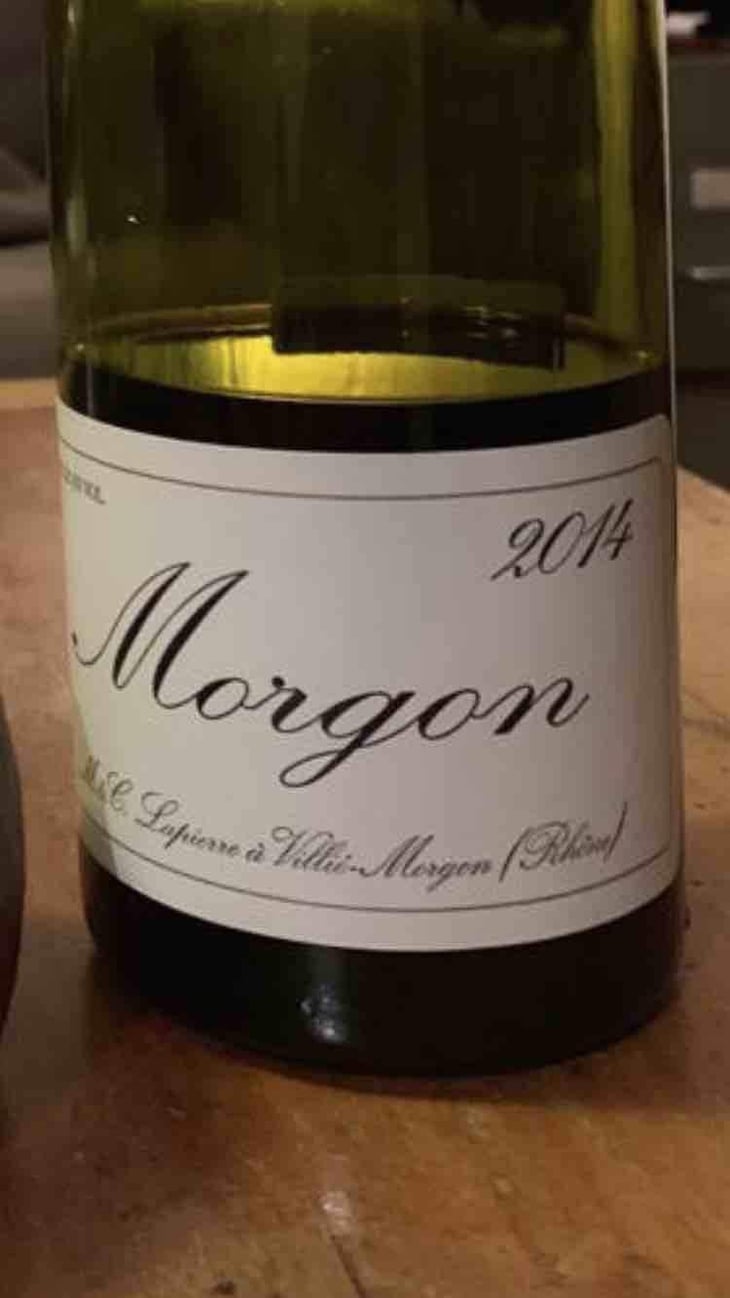 Morgon - Domaine Marcel Lapierre - Mathieu & Camille Lapierre 