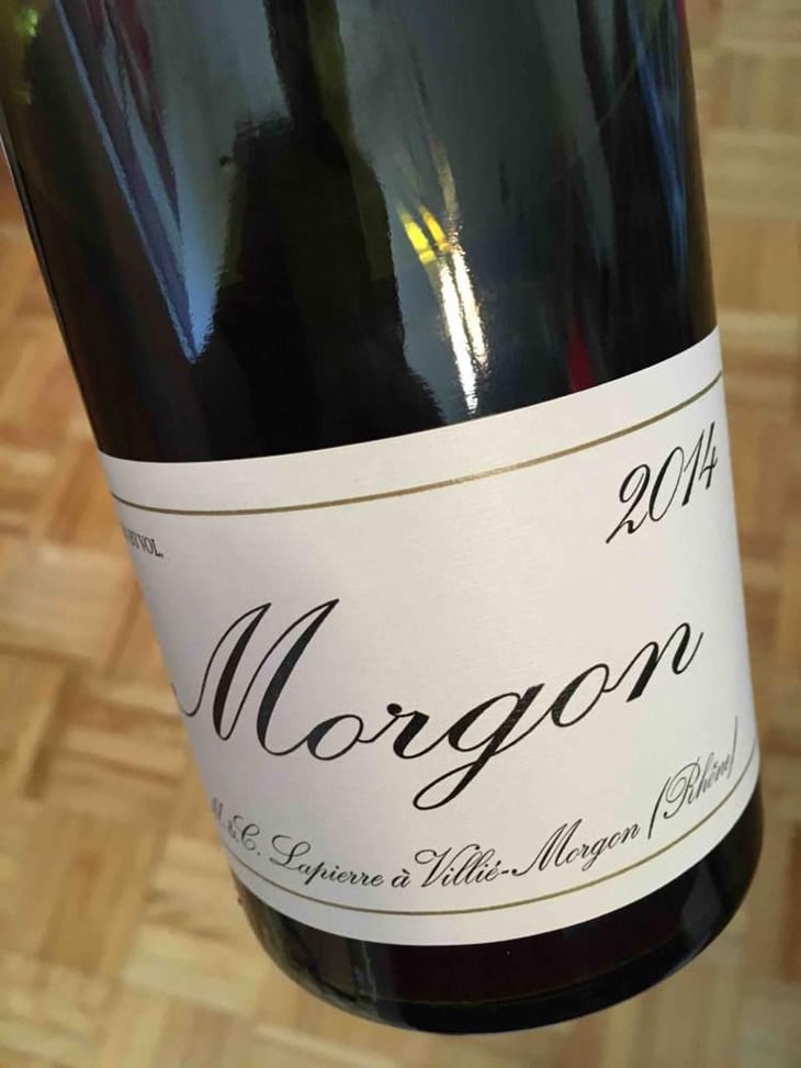 Morgon - Domaine Marcel Lapierre - Mathieu & Camille Lapierre 