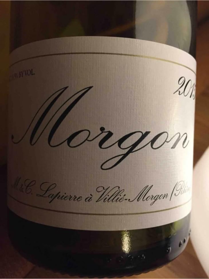 Morgon - Domaine Marcel Lapierre - Mathieu & Camille Lapierre 
