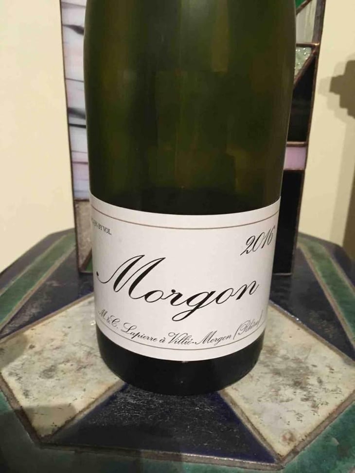 Morgon - Domaine Marcel Lapierre - Mathieu & Camille Lapierre 