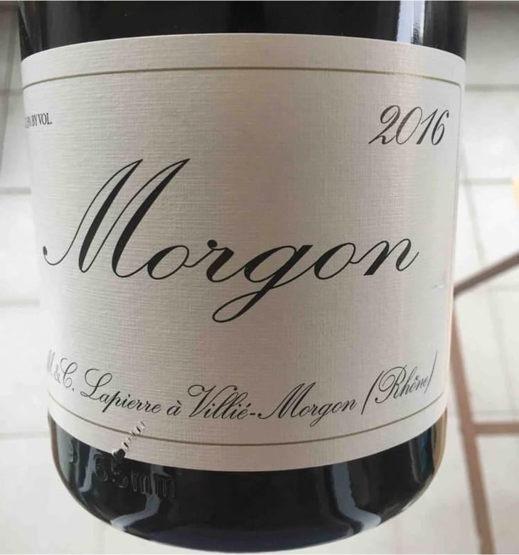 Morgon - Domaine Marcel Lapierre - Mathieu & Camille Lapierre 