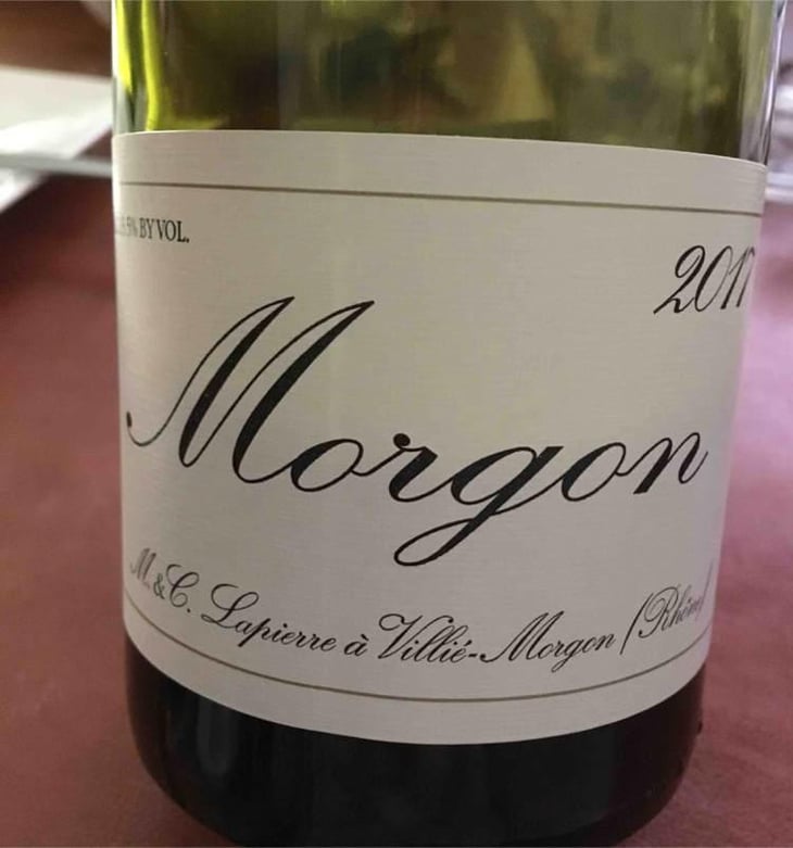Morgon - Domaine Marcel Lapierre - Mathieu & Camille Lapierre 