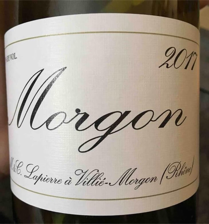 Morgon - Domaine Marcel Lapierre - Mathieu & Camille Lapierre 