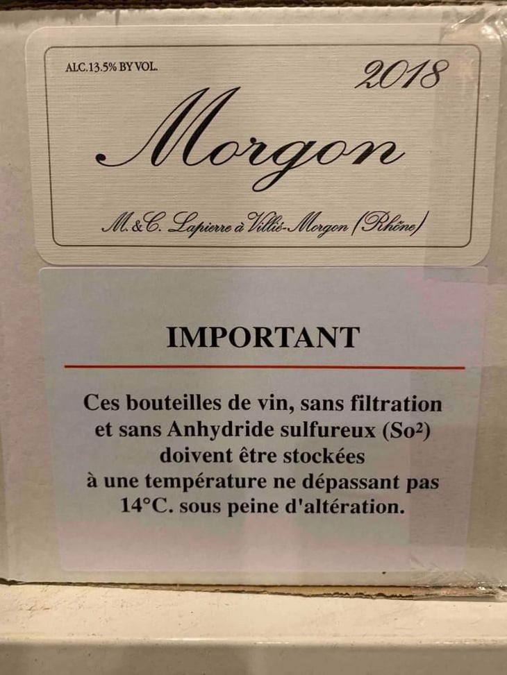 Morgon - Domaine Marcel Lapierre - Mathieu & Camille Lapierre 