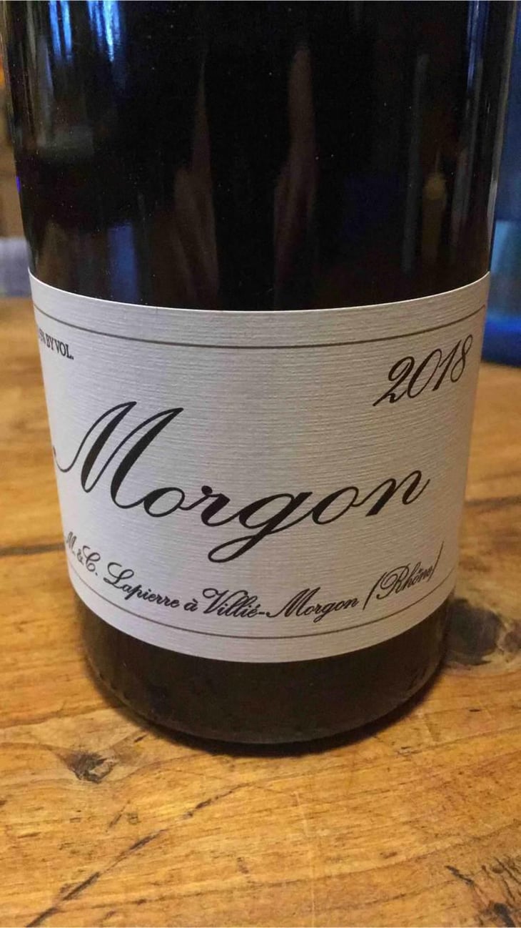 Morgon - Domaine Marcel Lapierre - Mathieu & Camille Lapierre 