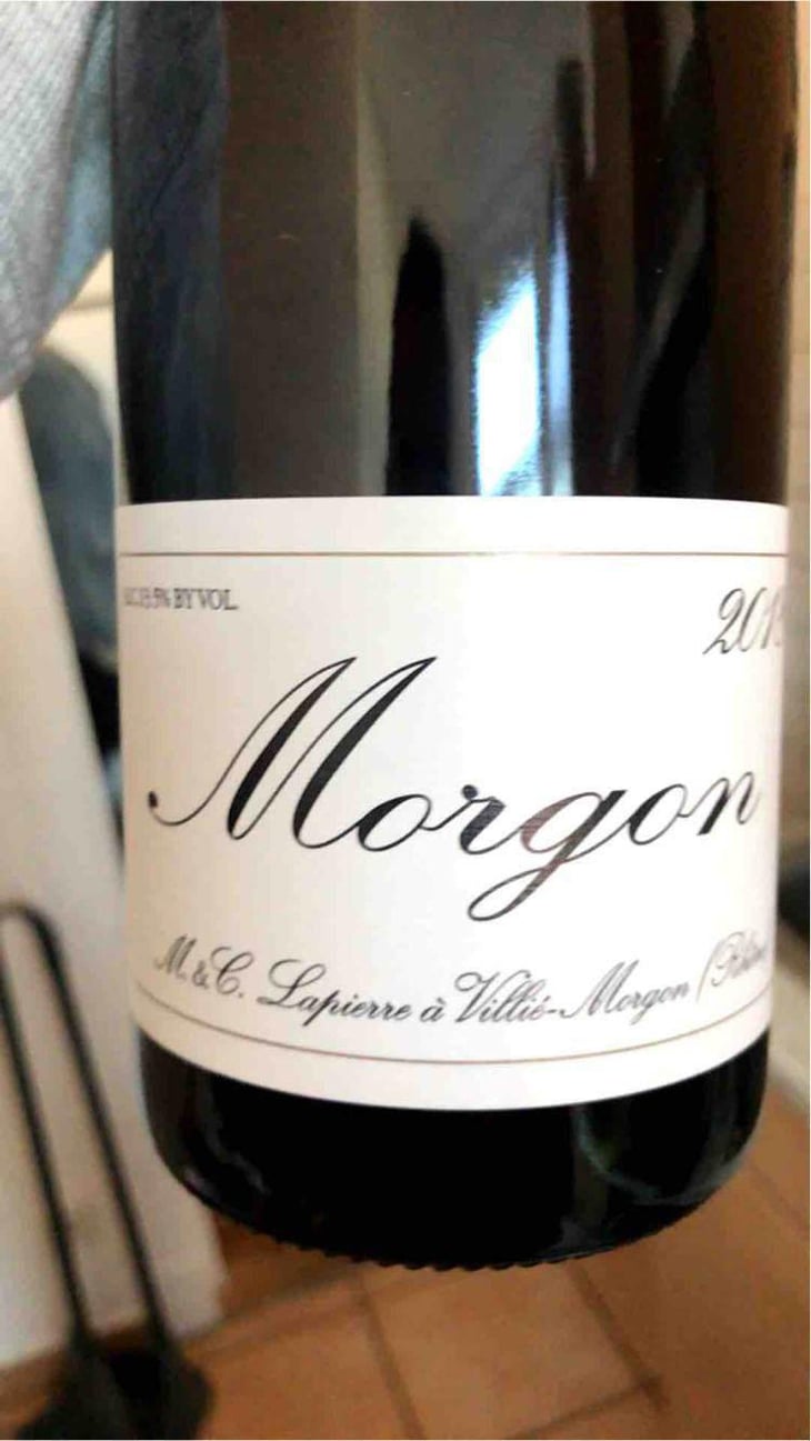 Morgon - Domaine Marcel Lapierre - Mathieu & Camille Lapierre 