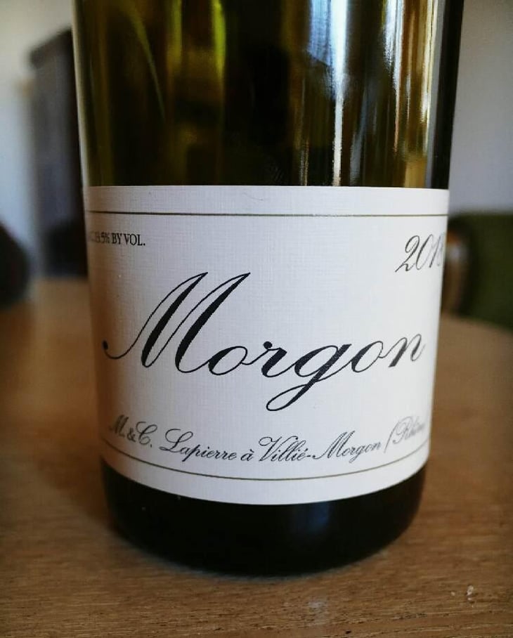 Morgon - Domaine Marcel Lapierre - Mathieu & Camille Lapierre 