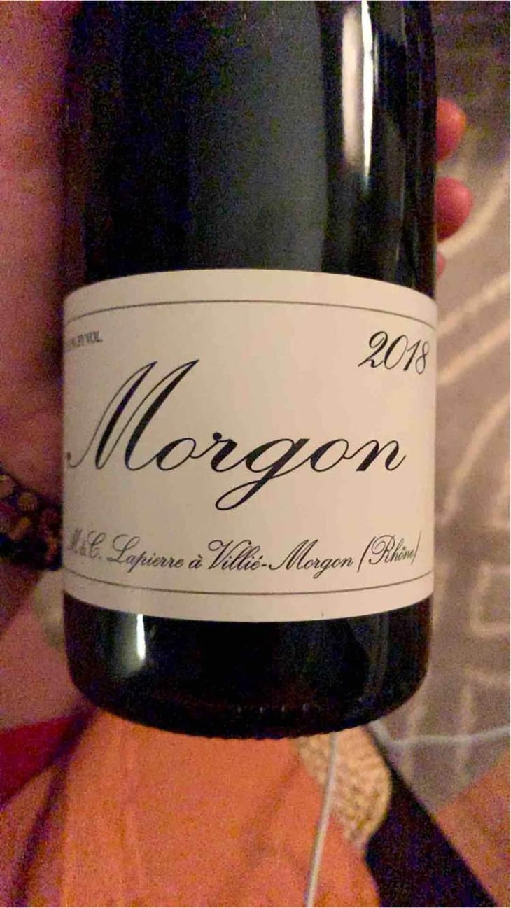 Morgon - Domaine Marcel Lapierre - Mathieu & Camille Lapierre 