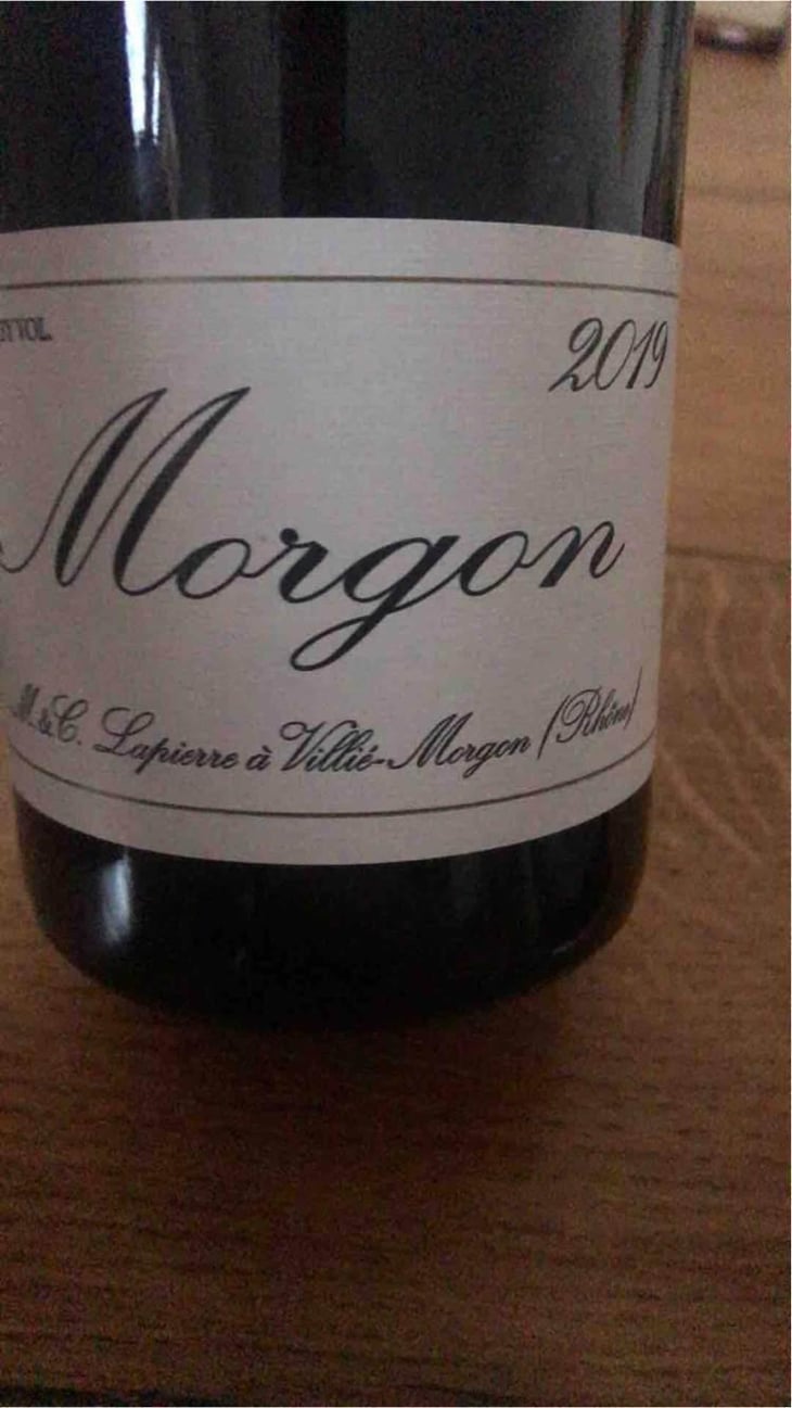 Morgon - Domaine Marcel Lapierre - Mathieu & Camille Lapierre 