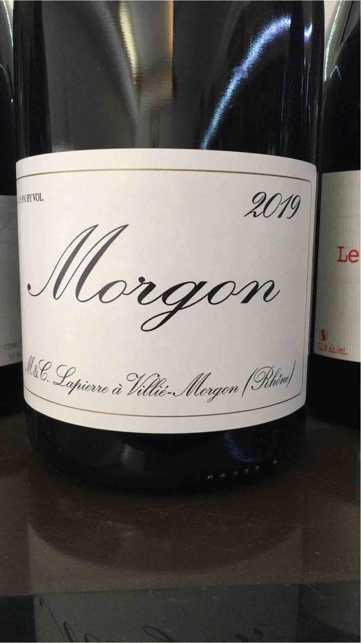 Morgon - Domaine Marcel Lapierre - Mathieu & Camille Lapierre 