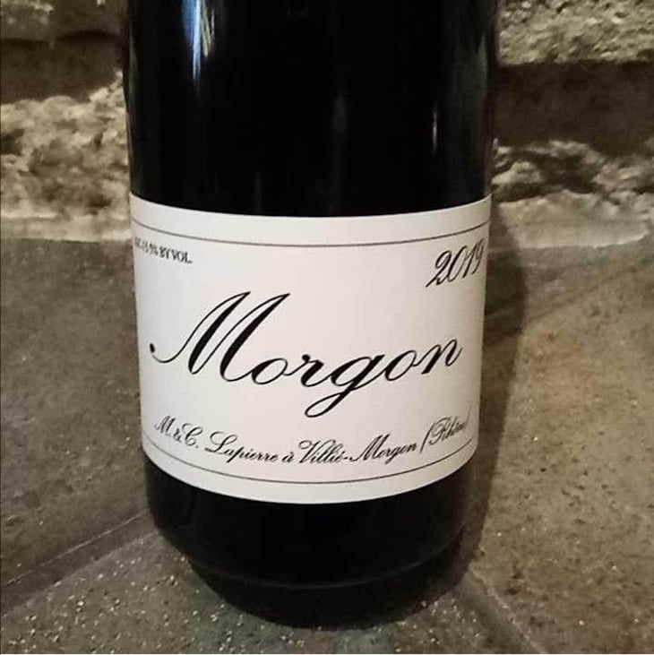 Morgon - Domaine Marcel Lapierre - Mathieu & Camille Lapierre 