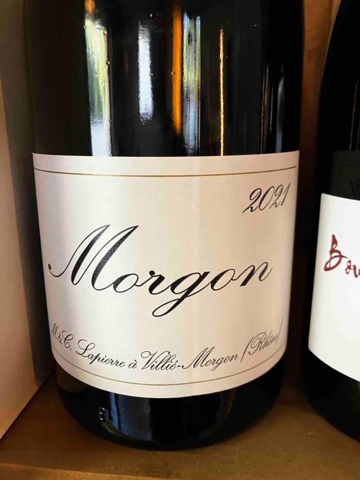 Morgon - Domaine Marcel Lapierre - Mathieu & Camille Lapierre 