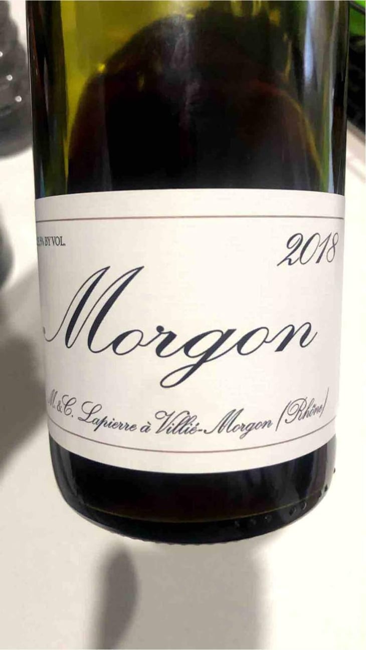Morgon - Domaine Marcel Lapierre - Mathieu & Camille Lapierre 