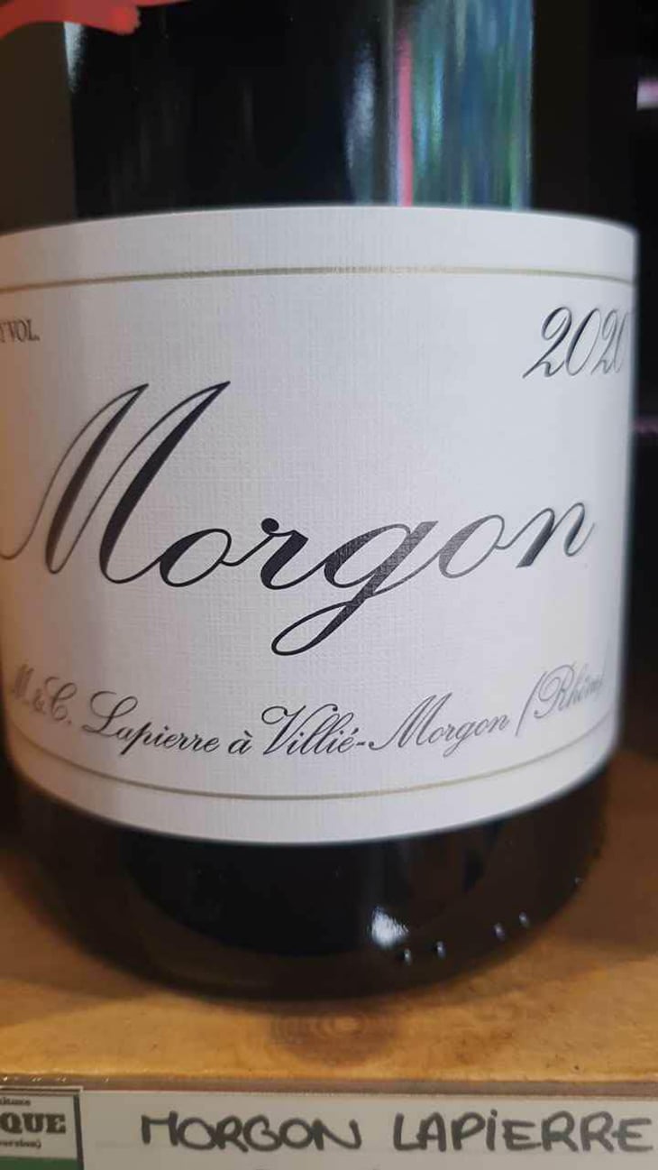 Morgon - Domaine Marcel Lapierre - Mathieu & Camille Lapierre 