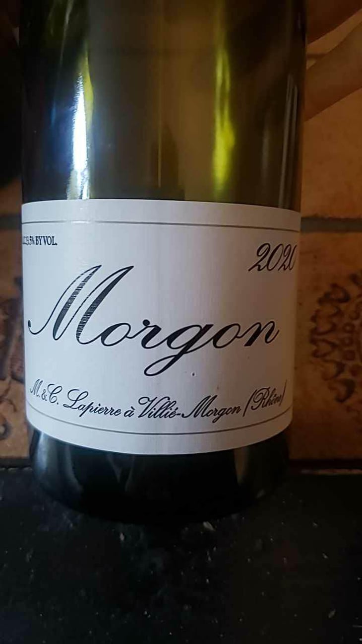 Morgon - Domaine Marcel Lapierre - Mathieu & Camille Lapierre 