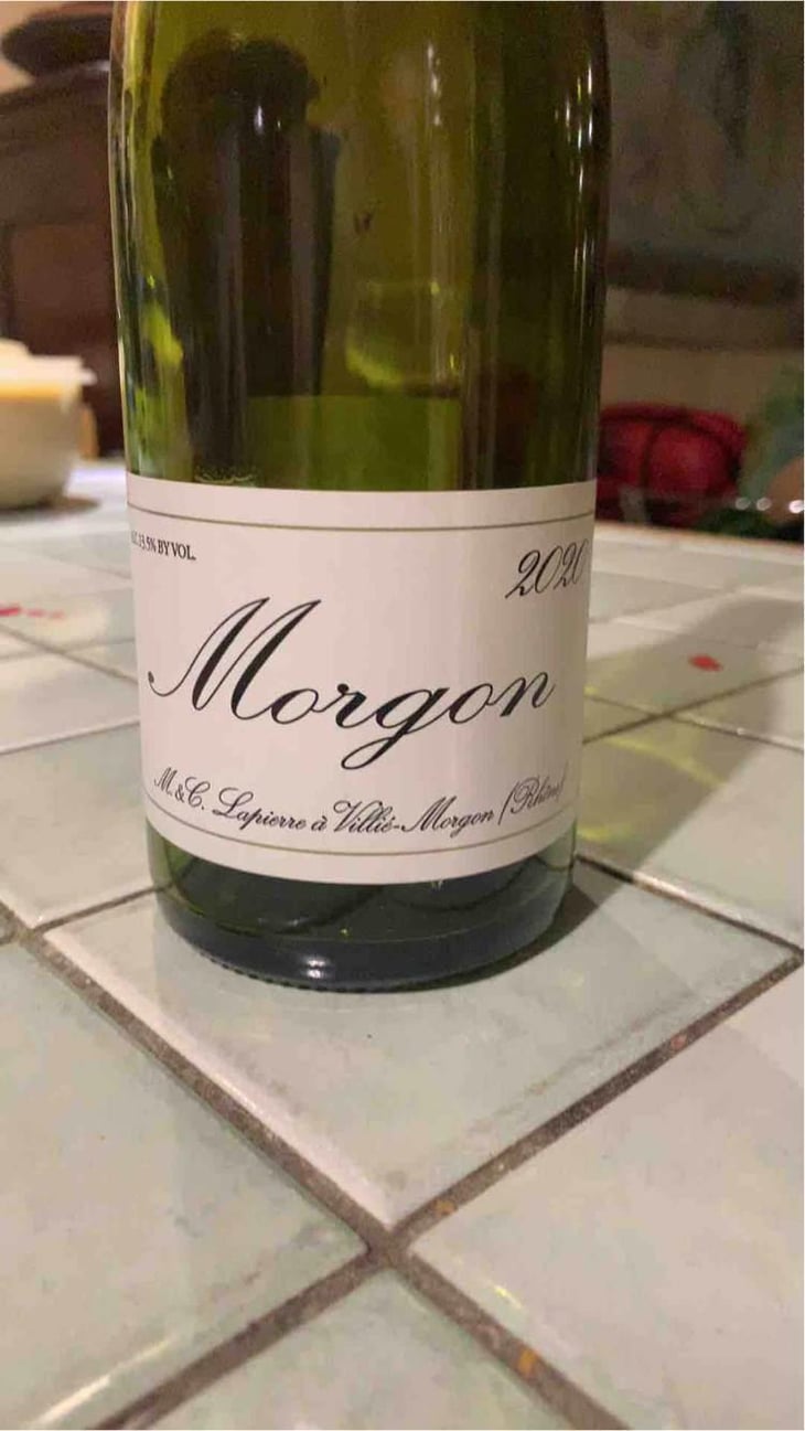 Morgon - Domaine Marcel Lapierre - Mathieu & Camille Lapierre 