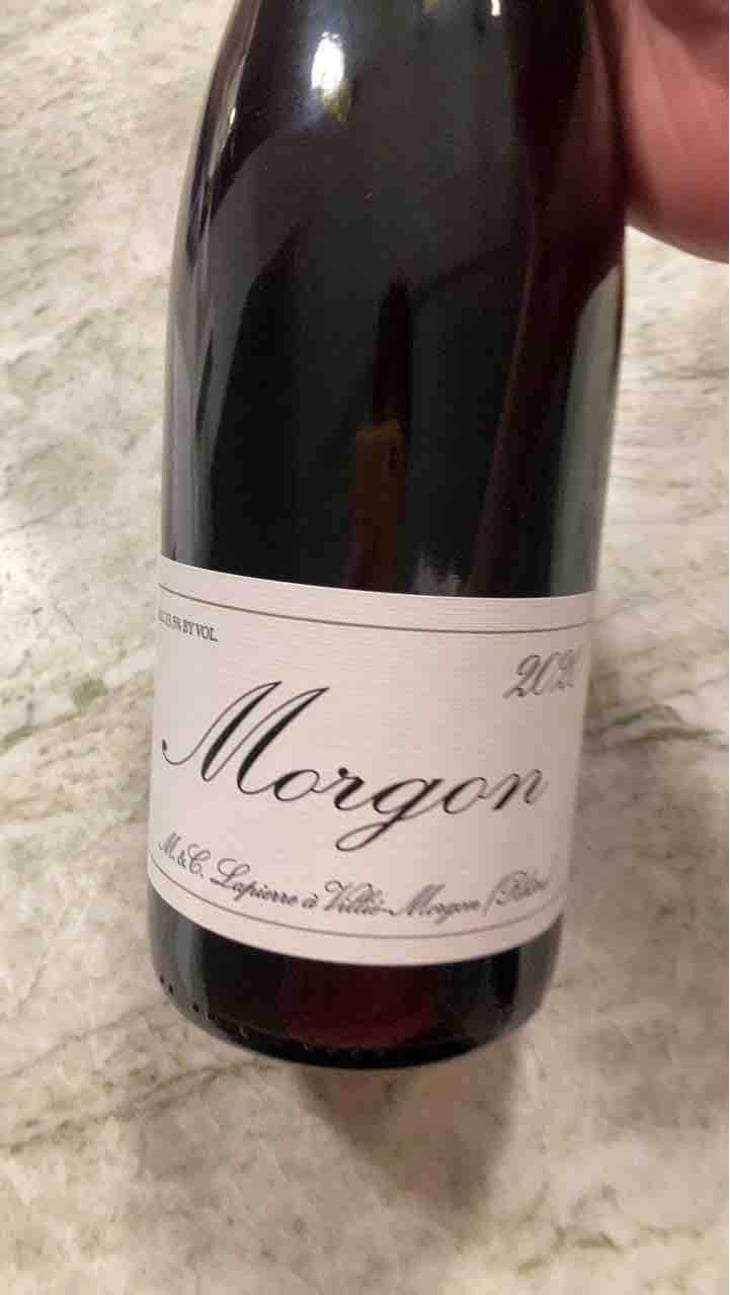 Morgon - Domaine Marcel Lapierre - Mathieu & Camille Lapierre 